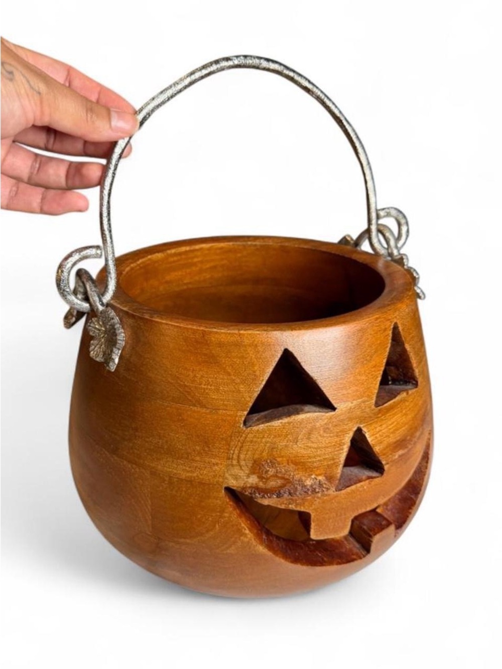 Martha Stewart Wooden jack o lantern